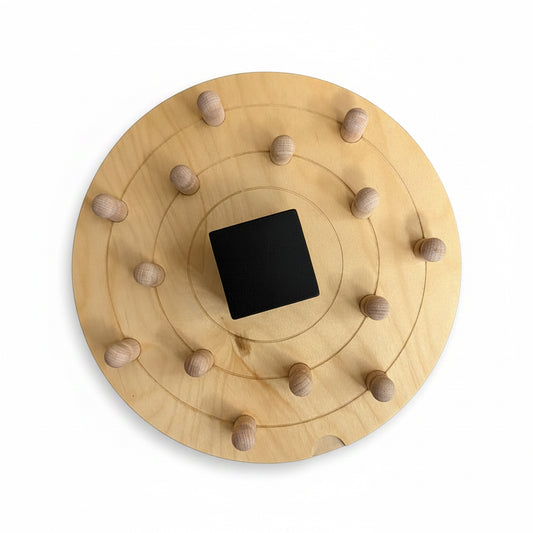 Tawaf Lernspiel – Holz (Schwarz)