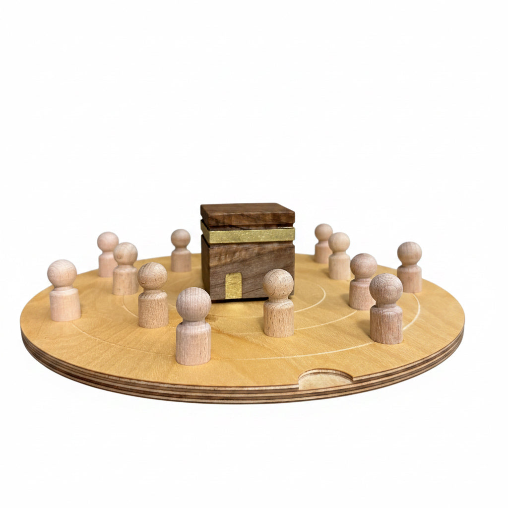 Tawaf Lernspiel – Holz (Nuss)