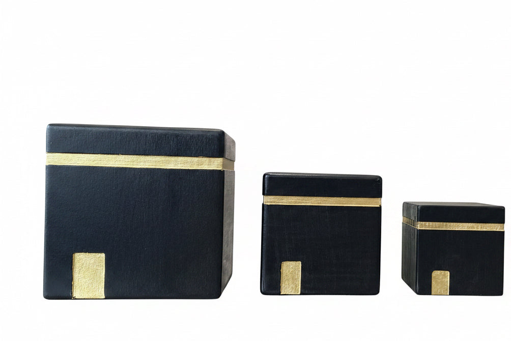 Kaaba Set (3 Größen – Schwarz)