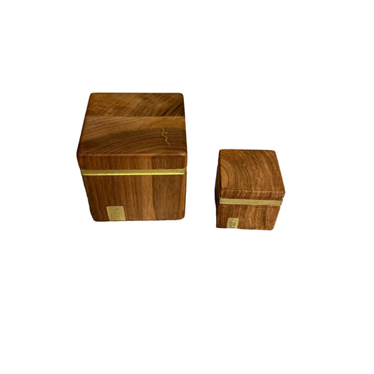 Kaaba Set (2 Größen – Nuss)