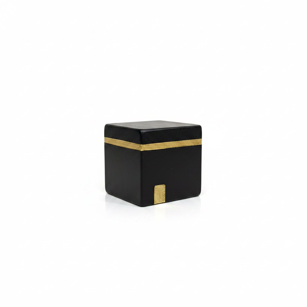 Kaaba Holz – Schwarz (Klein)
